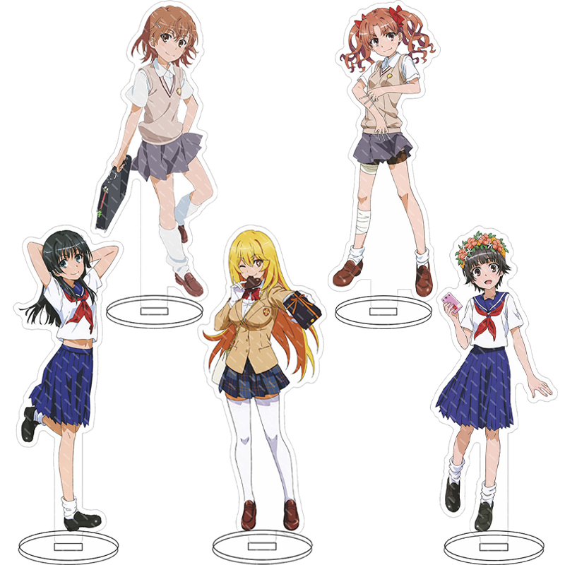 Figma Stand Set - 16CM Anime Figure A Certain Scientific