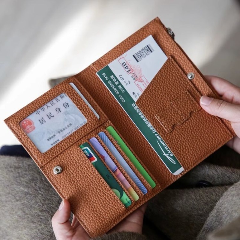 Leather Passport Holder Covers - Card Top Loader recension och pris