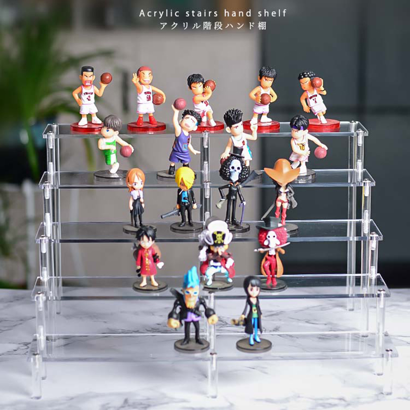 Clear 1-6 Tier Acrylic Display - Pop Display Shelf recension och pris