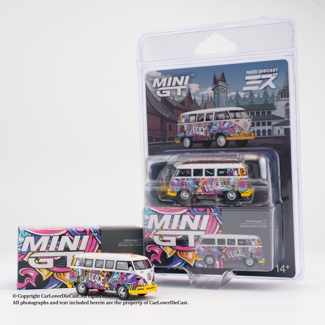 MINIGT 1:64 Volkswagen T1 Micr - Die Cast Car 1 64 recension och pris