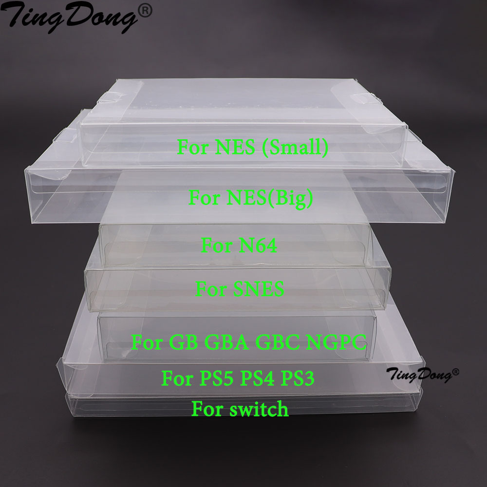 10PCS Clear Transparent Game C - Funko Pop Protector recension och pris