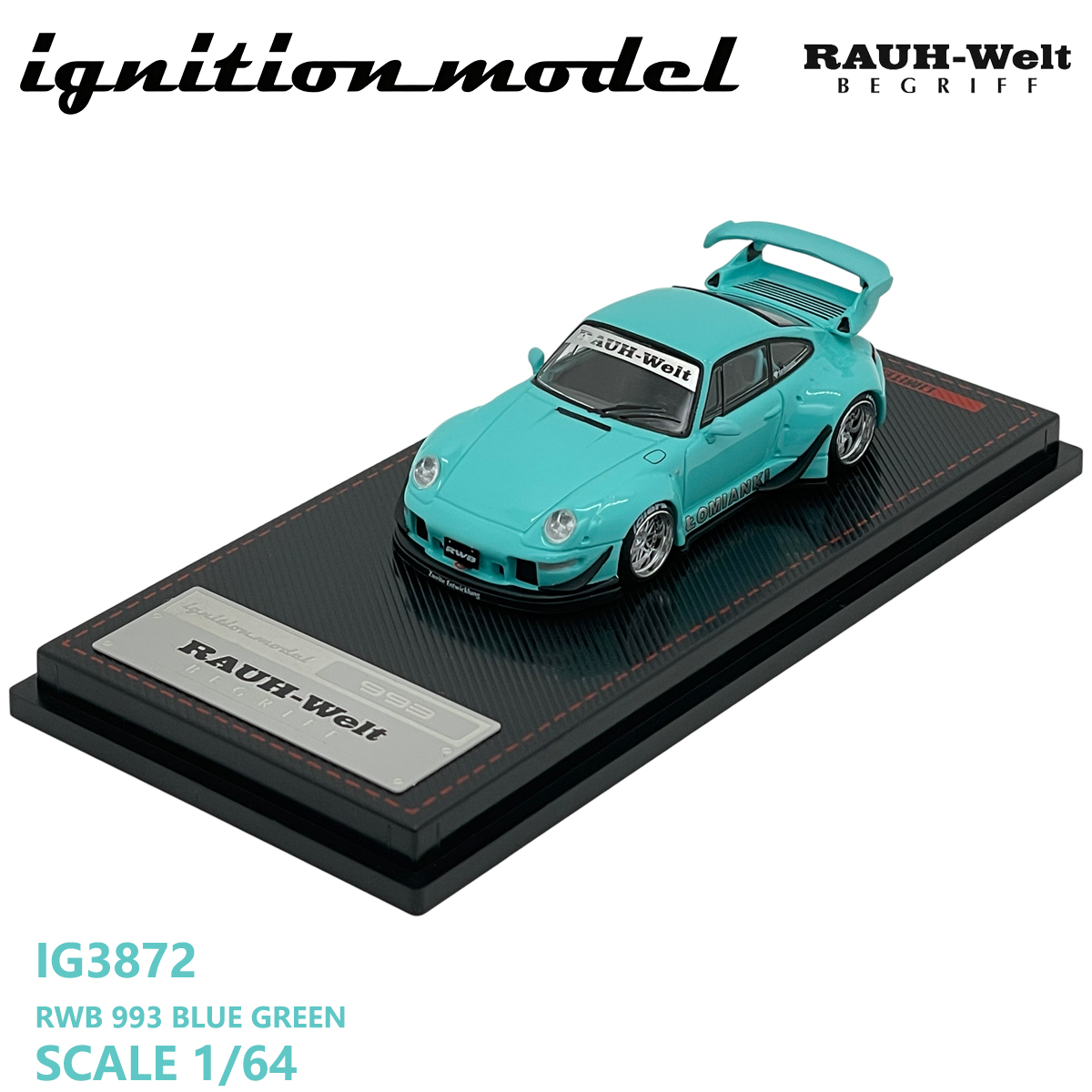 Ignition Model 1:64 Porsche 91 - Die Cast Car 1 64 recension och pris