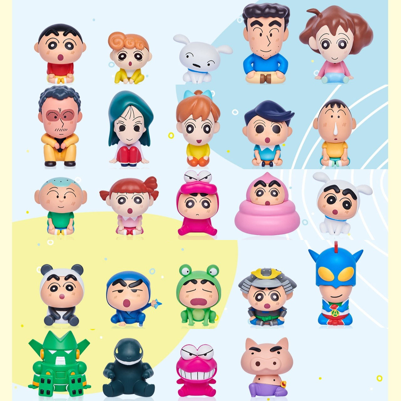 Shinnosuke Nohara Family Figur - Capsule Toy Gashapon recension och pris