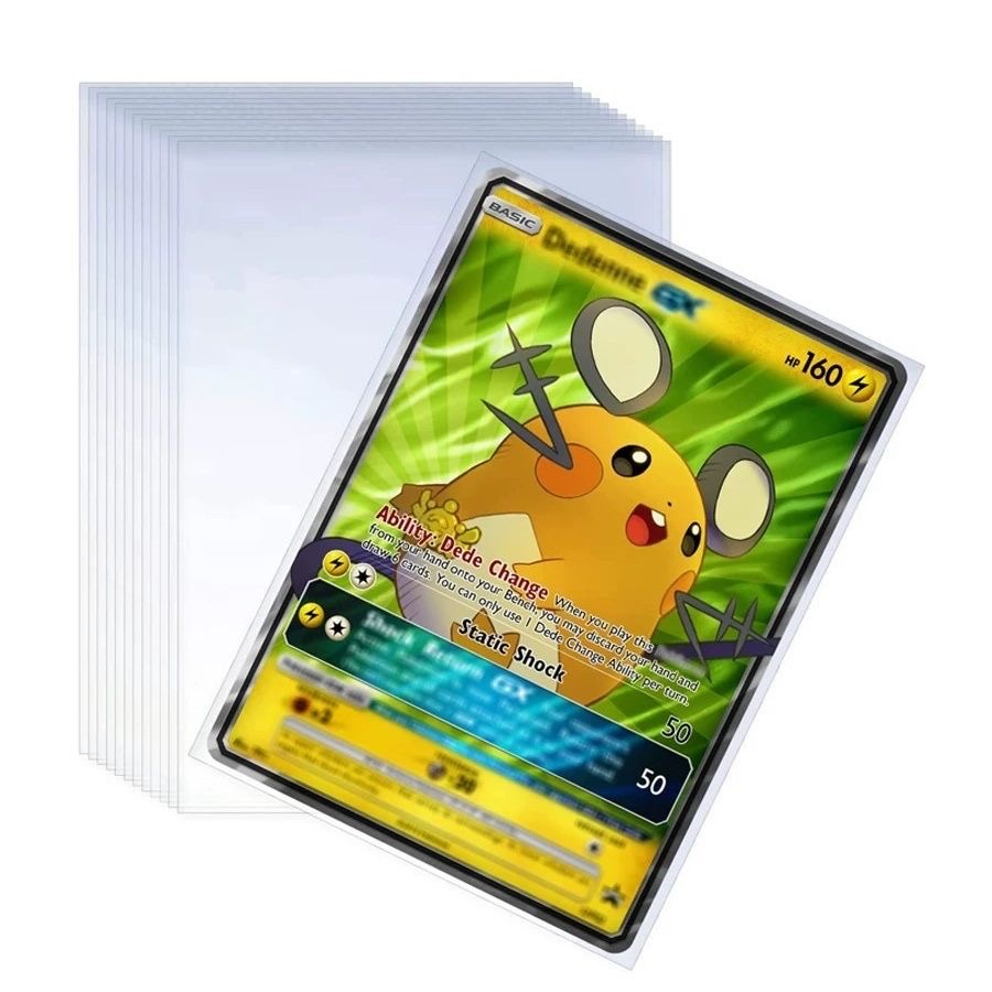 100Pcs Games Card Sleeves Tran - Card Penny Sleeve recension och pris