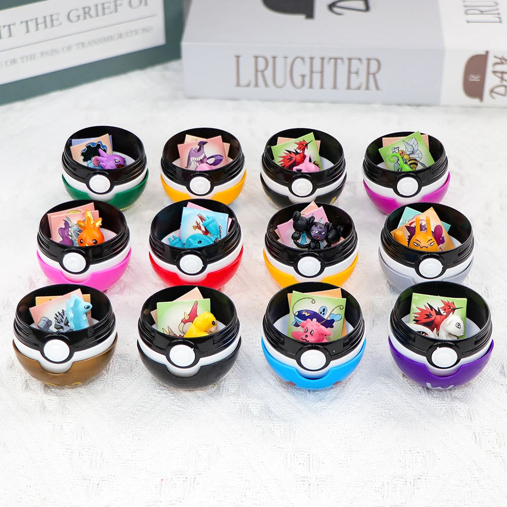 12PCS Pokemon Ball Pokeball Pi - Vinyl Figure Blank recension och pris