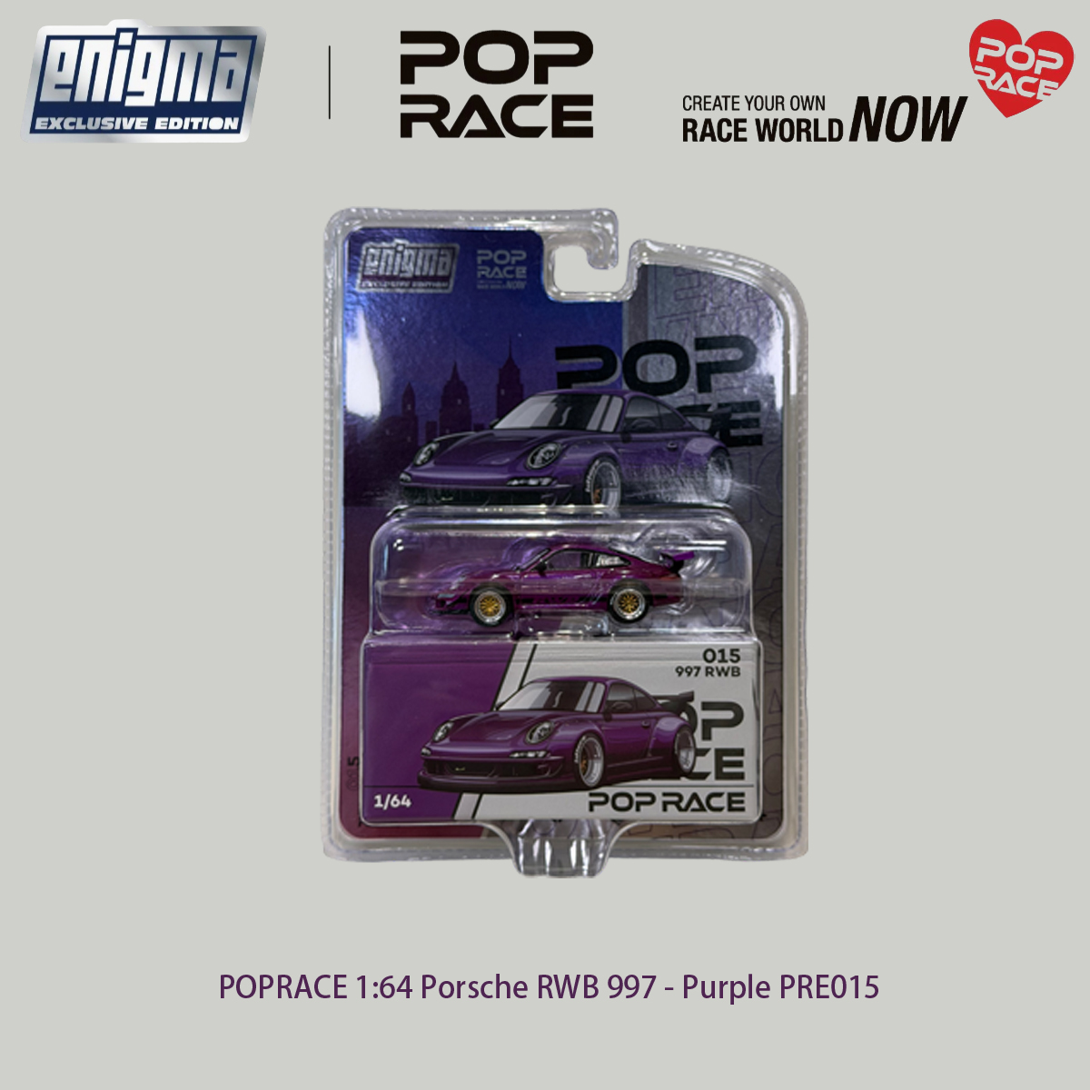 POP RACE 1:64 Blister Pack Set - Die Cast Car 1 64 recension och pris
