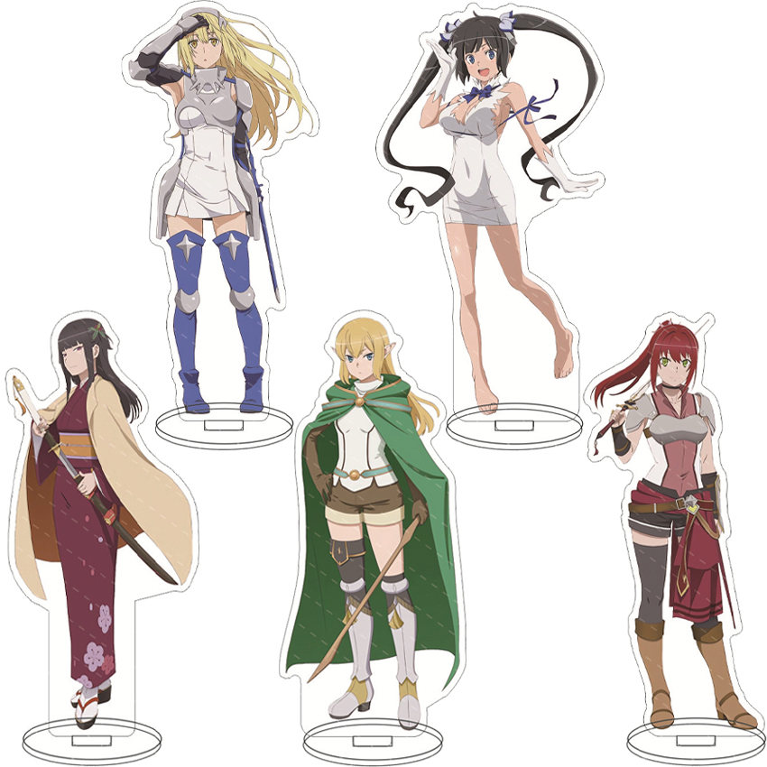 16CM Anime Figure Is It Wrong  - Figma Stand Set recension och pris