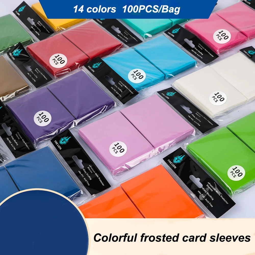 62x89mm 100PCS/Set Solid Matte - Card Penny Sleeve recension och pris