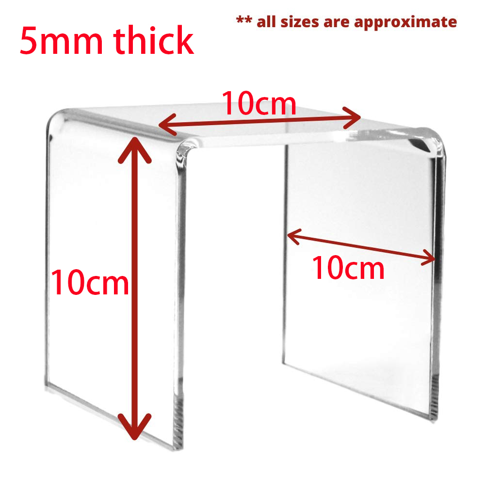 Acrylic Display Risers Stand,C - Pop Display Shelf recension och pris