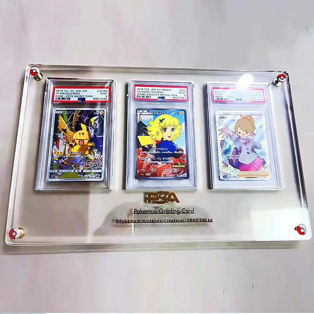 PTCG Pokemon Yu-Gi-Oh Rating G - Graded Card Display recension och pris
