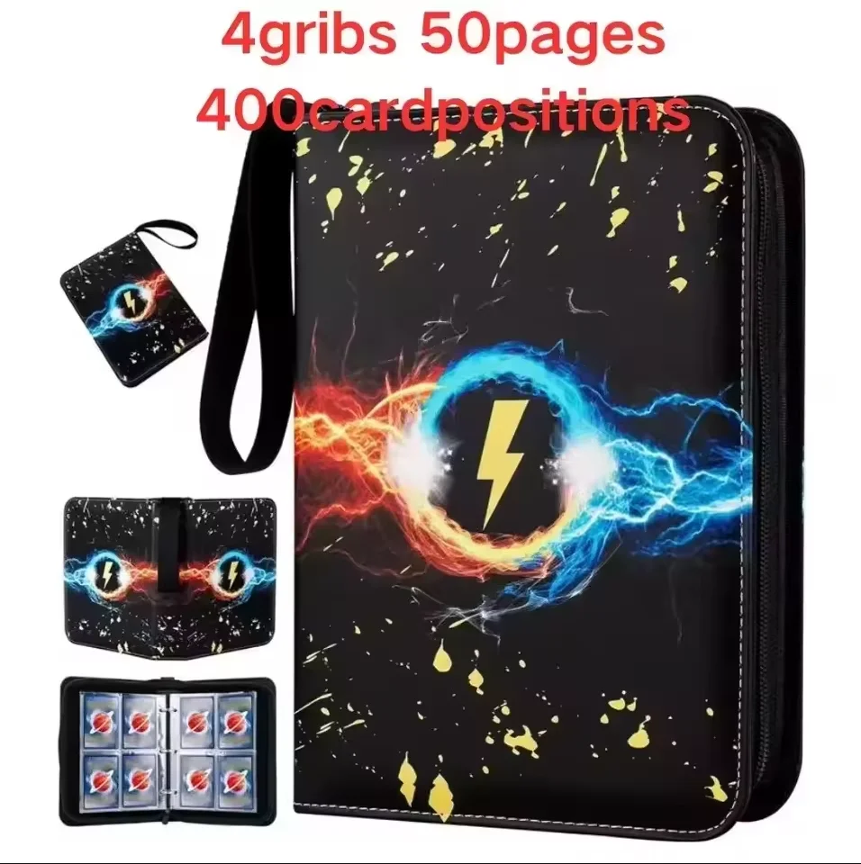 IN STOCK-- 400PCS Album Binder - Pokemon Binder Card recension och pris