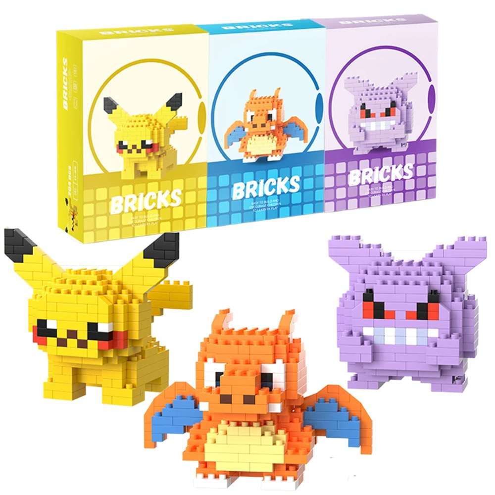 Pokemon Micro Building Blocks  - Building Block Mini recension och pris