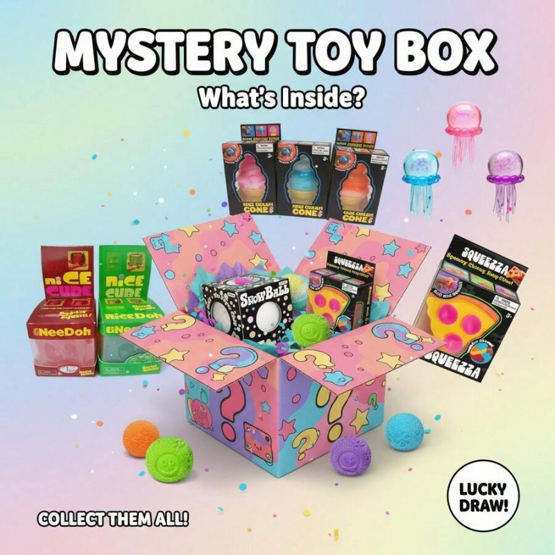 2026 Hot Cute Cube & Ocean Squ - Mystery Box Blind Bag recension och pris