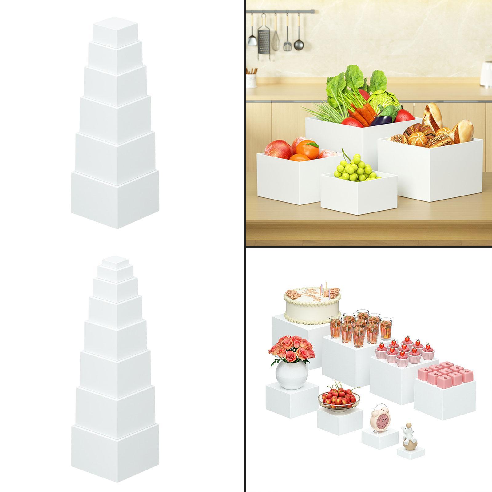 Stackable Buffet Riser Set Hol - Display Risers Set recension och pris