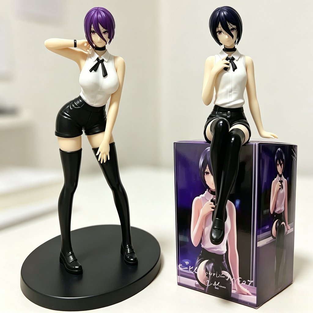 13-19CM Chainsaw Man Anime Fig - Action Figure Stand recension och pris