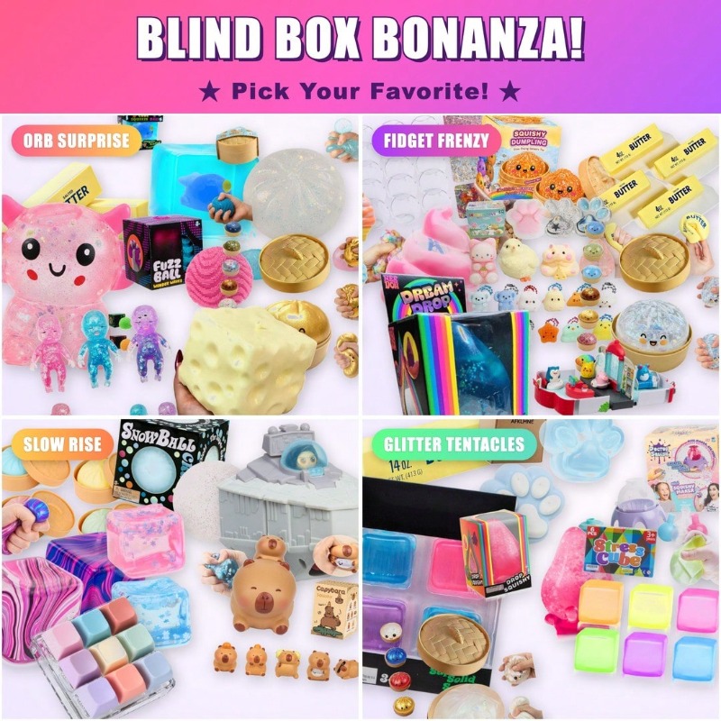 Squish Time Nee Doh Mystery Bl - Mystery Box Blind Bag recension och pris
