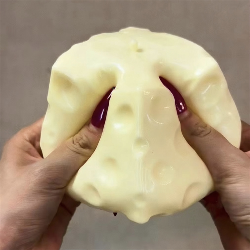 *~*-Jumbo Cheese Cube Stress B - Fidget Cube Original recension och pris
