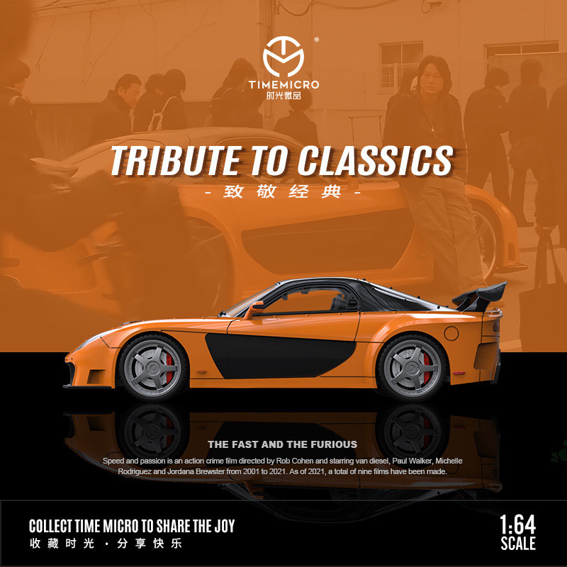 TimeMicro-TM 1/64 Fast and Fur - Die Cast Car 1 64 recension och pris