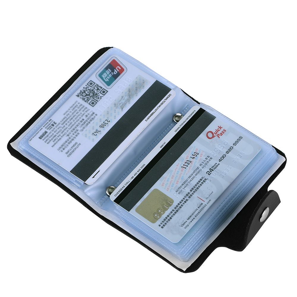 Business Card Holder Anti-thef - Card Top Loader recension och pris