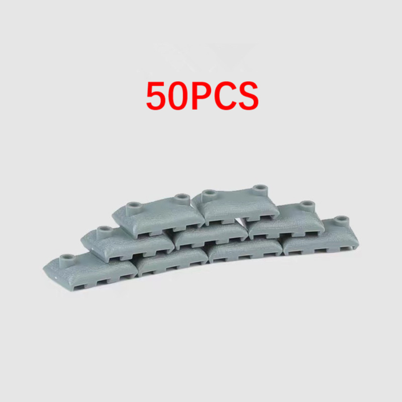 50PCS MOC Military Sandbag Bui - Lego Minifigure Holder recension och pris