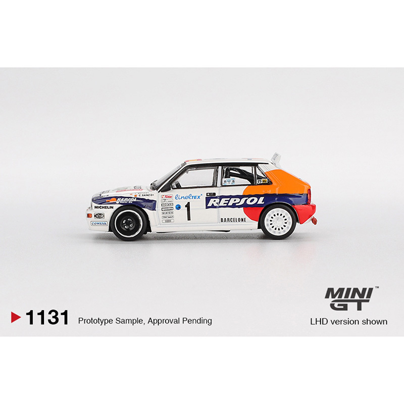 MINIGT 1131 1:64 Lancia Delta  - Die Cast Car 1 64 recension och pris