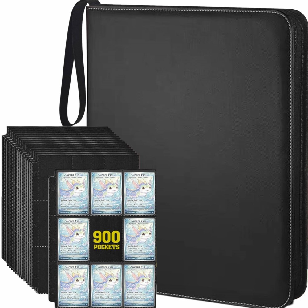 900 Pockets Card Binder Album  - Card Penny Sleeve recension och pris