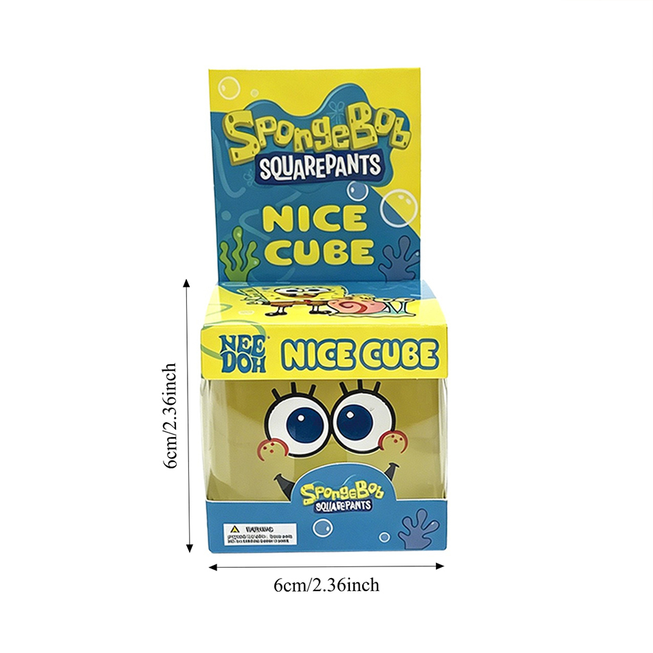 SpongeBob Squishy Cube In Stoc - Fidget Cube Original recension och pris