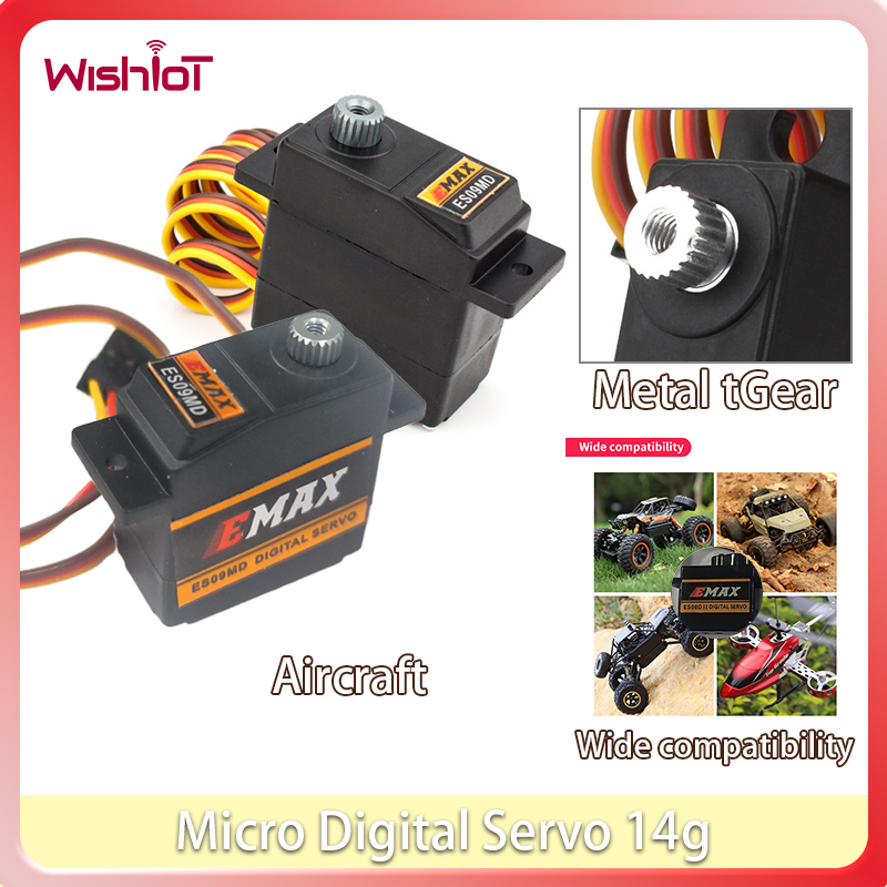 14g Micro Digital Servo ES09MD - Model Airplane Plastic recension och pris