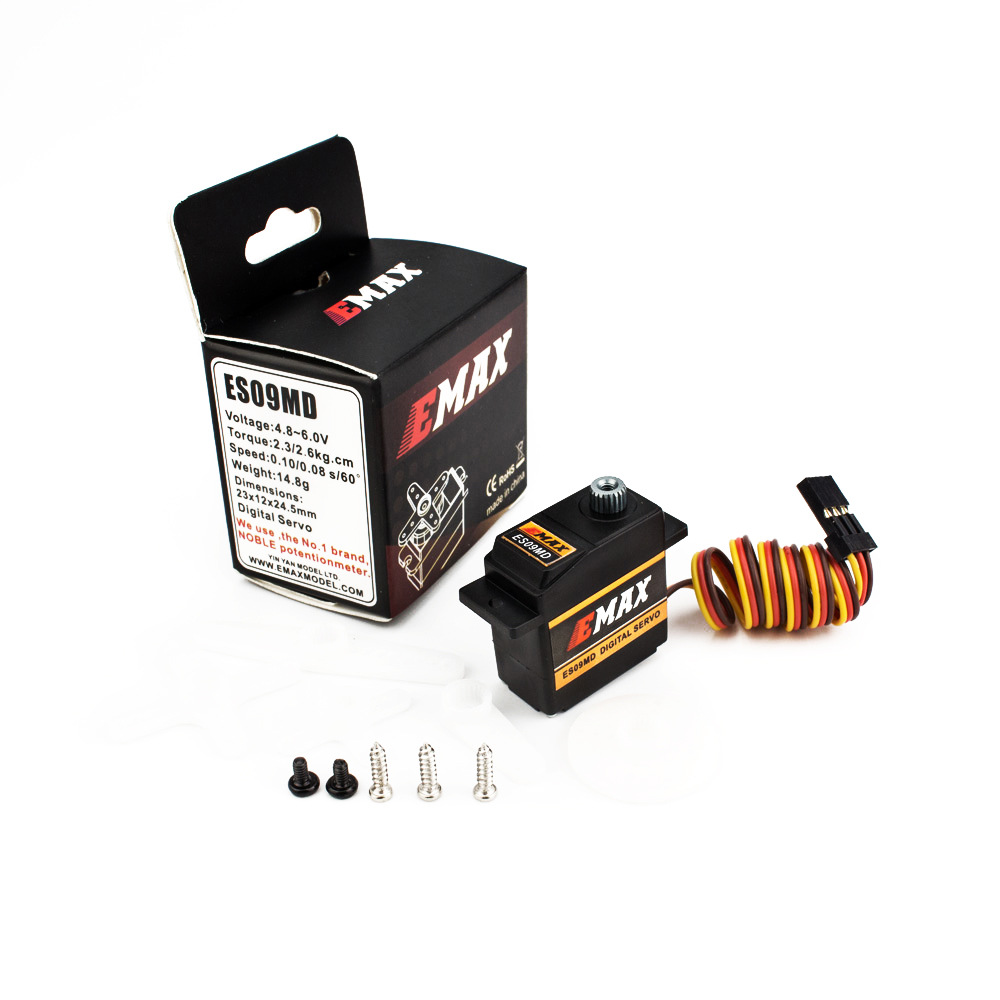 14g Micro Digital Servo ES09MD - Model Airplane Plastic recension och pris